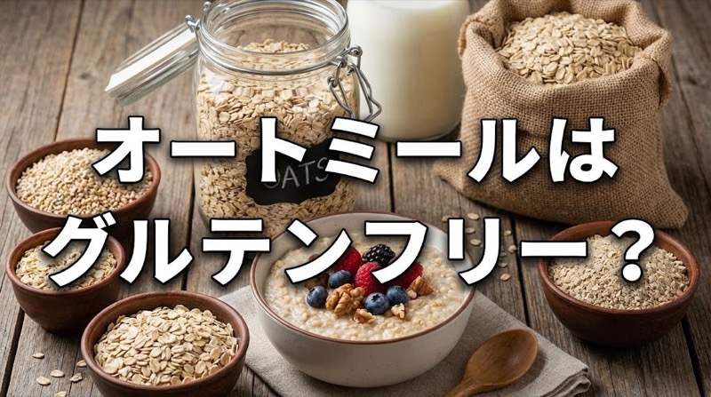 オートミールはグルテンフリー？