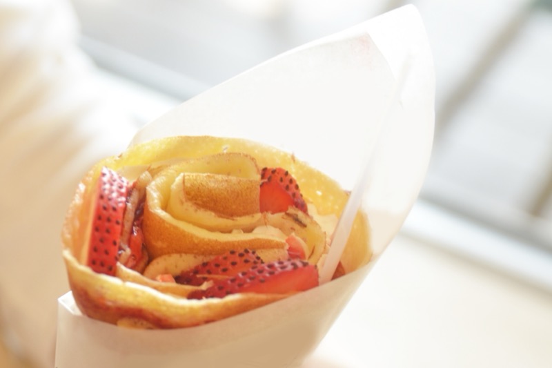 米粉のクレープ