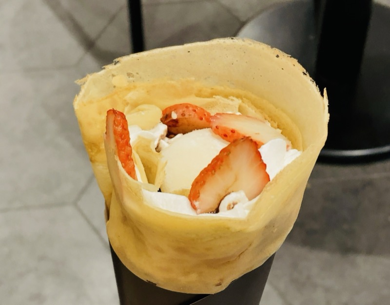 米粉のクレープ