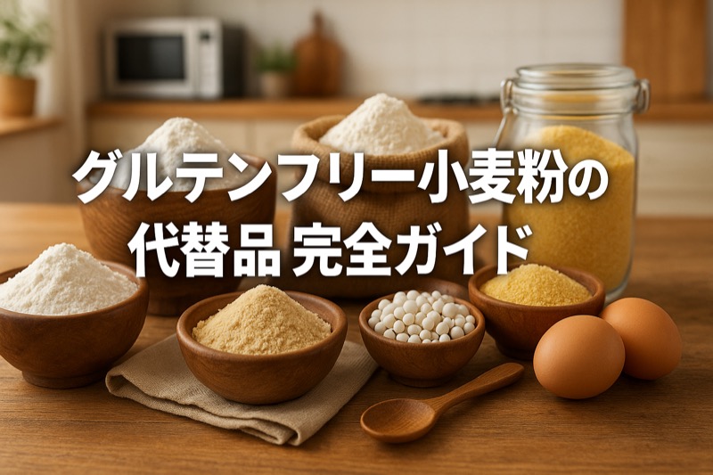 グルテンフリー小麦粉代替品