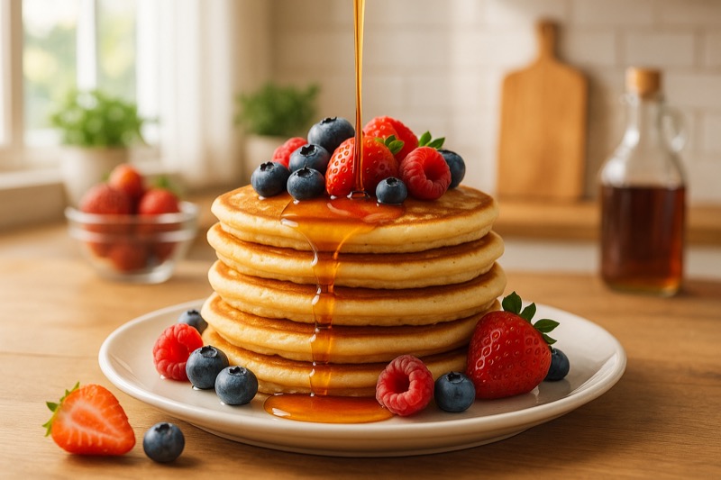 グルテンフリーパンケーキ