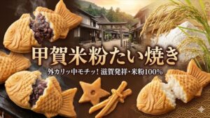 甲賀米粉たい焼き